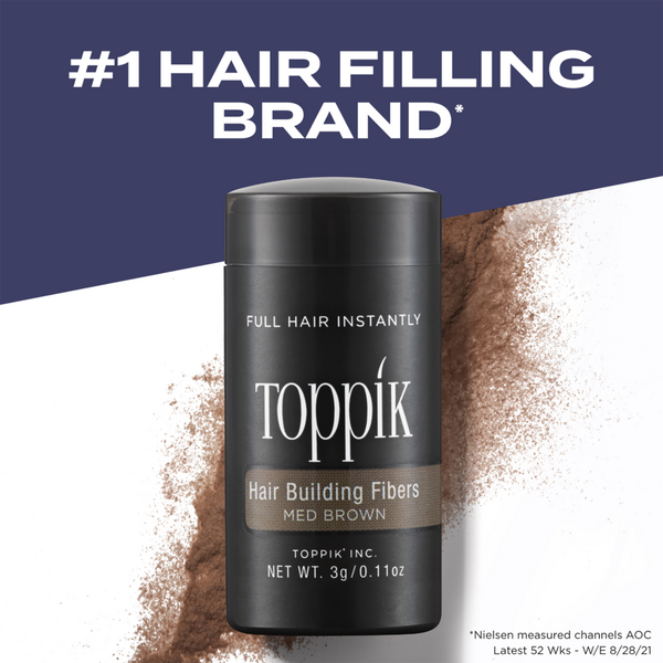 Toppik Hair Building Fibers - Medium Brown #3