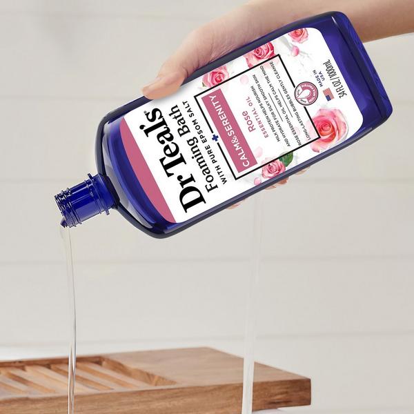Dr Teal's Foaming Bath with Pure Epsom Salt, Calm & Serenity with Rose #5