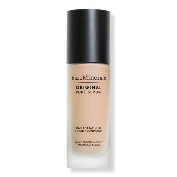 bareMinerals Original Pure Serum Radiant Natural Liquid Foundation Mineral SPF 20 #1