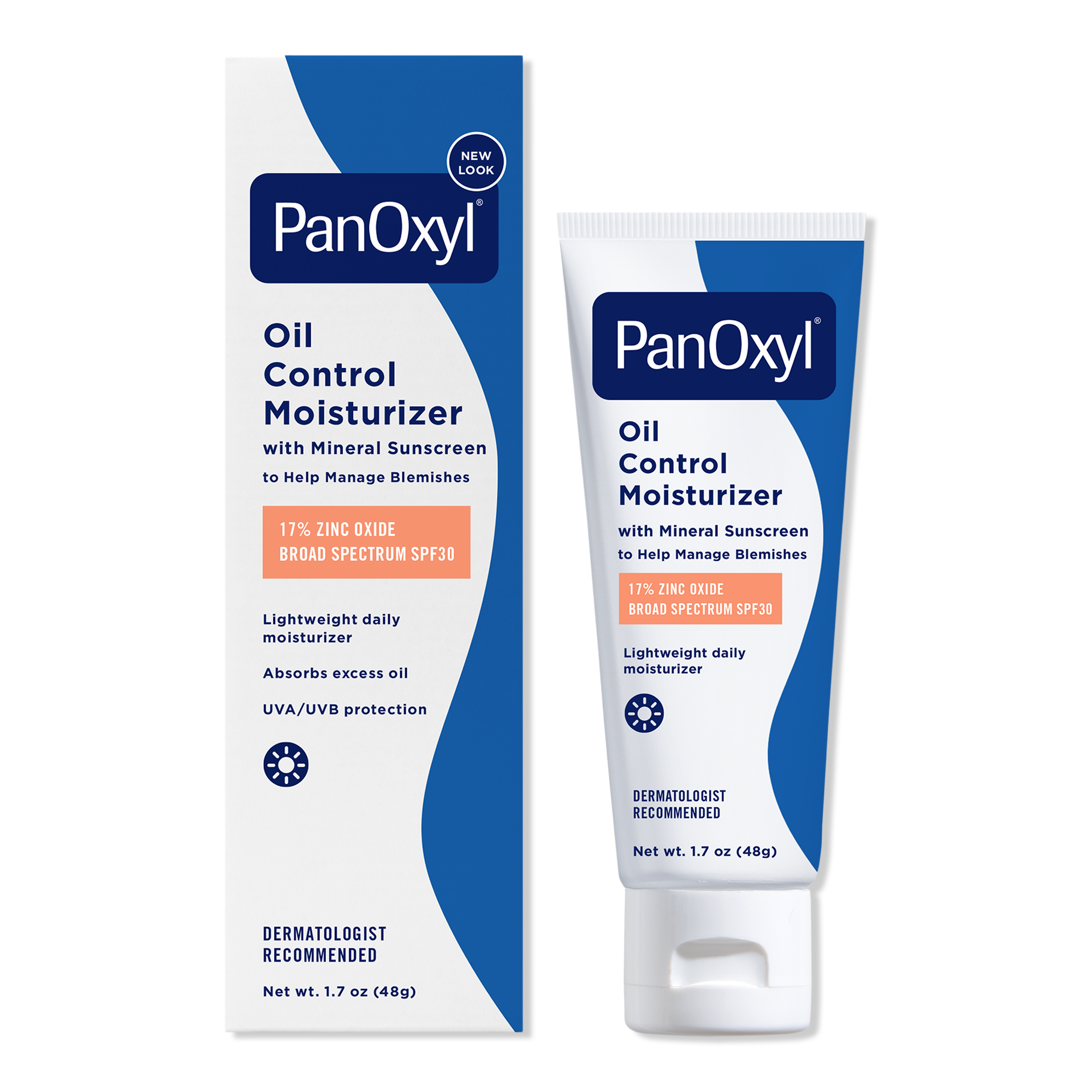 PanOxyl AM Oil Control Moisturizer with Broad Spectrum SPF 30 Mineral Sunscreen #1