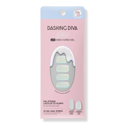 Dashing Diva California Breeze Glaze Semi-Cured Gel Art
