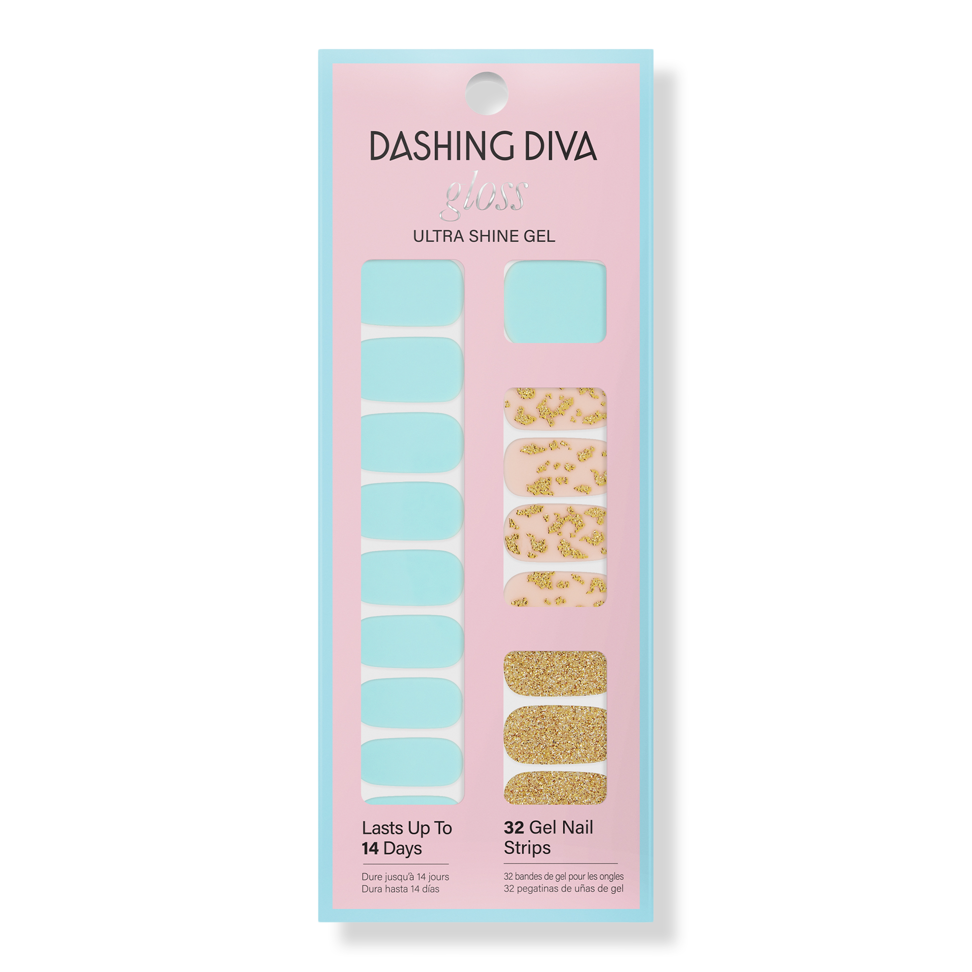 Dashing Diva Denim Spritz Gloss Ultra Shine Gel Palette #1