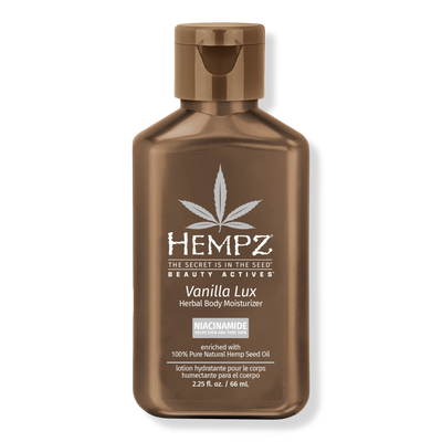 Hempz Vanilla Lux Herbal Body Moisturizer with Niacinamide