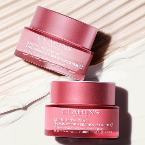 Clarins Multi-Active Night Moisturizer for Lines, Pores, Glow with Niacinamide #2