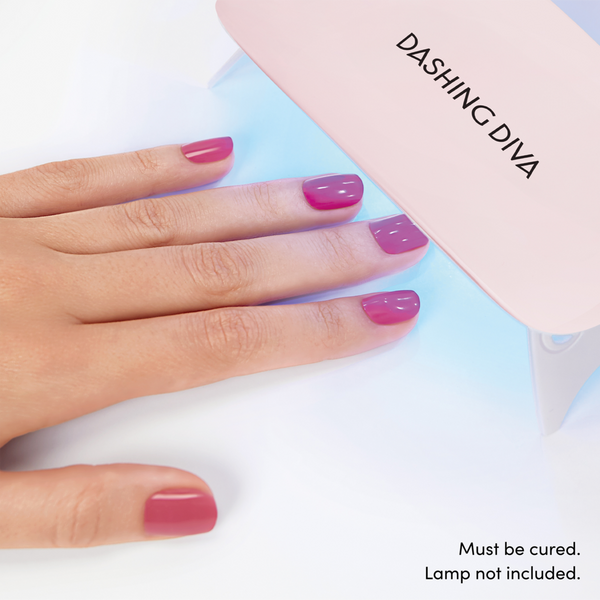 Dashing Diva Glaze Color Semi-Cured Gel Nail Strips #7