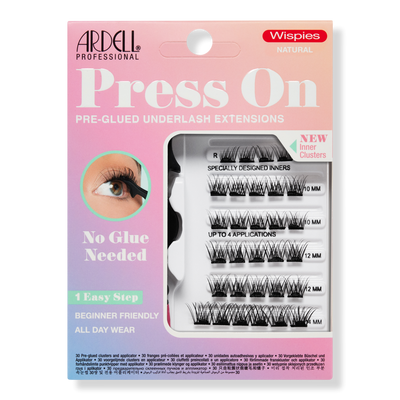 Ardell Wispies Press On Natural Pre-Glued Underlash Extensions