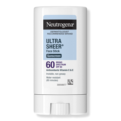 Neutrogena Ultra Sheer Non-Greasy SPF 60 Face Sunscreen Stick