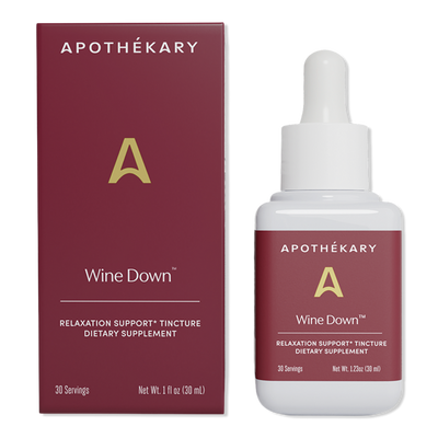Apothékary Wine Down Relaxation Support Tincture