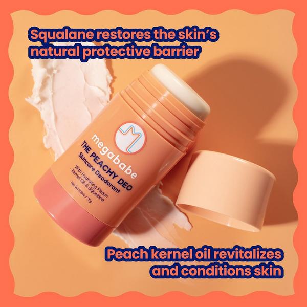 megababe The Peachy Deo Aluminum-Free Skincare Deodorant #4
