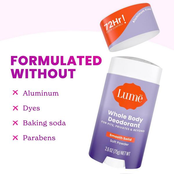 Lume Whole Body Deodorant Smooth Solid #4