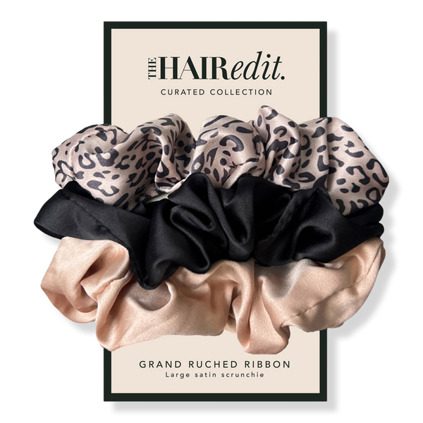 The Hair Edit Grand Ruched Ribbon Scrunchies #1