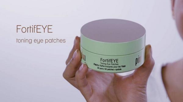 Pixi FortifEYE Toning Eye Patches with Collagen and Peptides #6