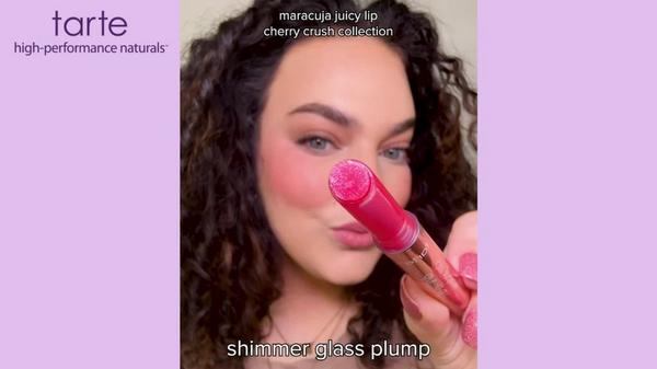 Tarte Limited Edition Maracuja Juicy Lip Cherry Crush Collection #10